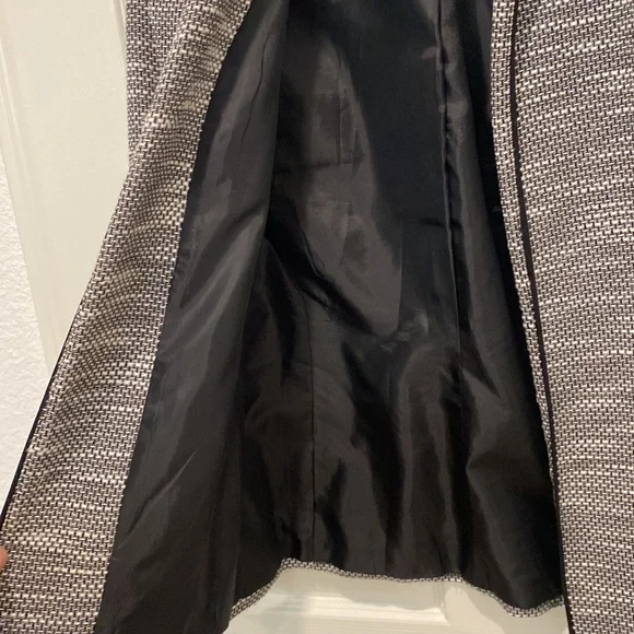 Kasper Textured Lined Womens Blazer - Picture 5 of 10